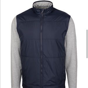 Cutter & Buck Stealth Hybrid Quilted Mens Full Zip Windbreaker Jacket
MCK09406